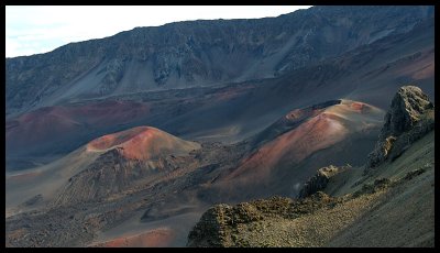 Heleakala Crater Cones