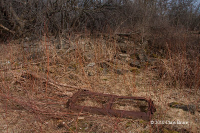 Stone Foundation & Old Car Seat