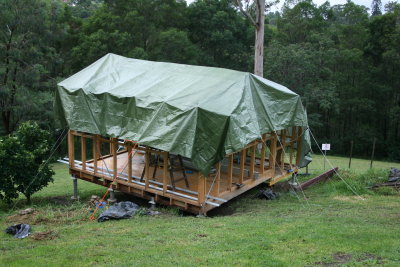 Observatory with Trusses & Tarp