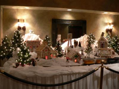 Christmas Train Scene