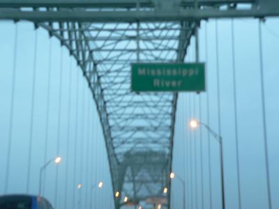 Crossing the mighty Mississippi