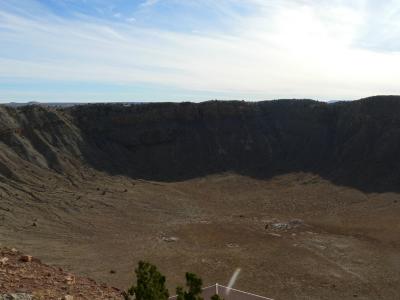 Meteor crater, AZ.