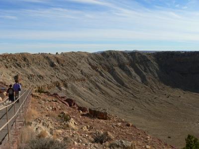 Meteor crater, AZ.