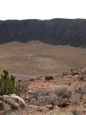 Meteor crater, AZ.