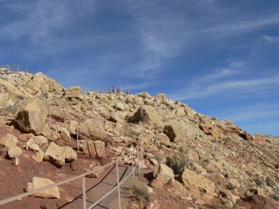 Meteor crater, AZ.