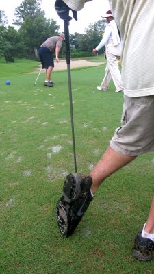 On the same hole, I think only two front were left