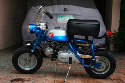 Candy Blue/Silver 1969-70 Honda Minitrail Z50AK1 DETAILED & RESTORED