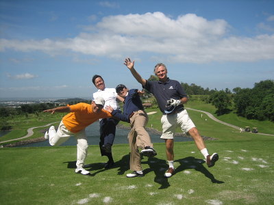 Golf with Robert Martijnse, December 8, 2007