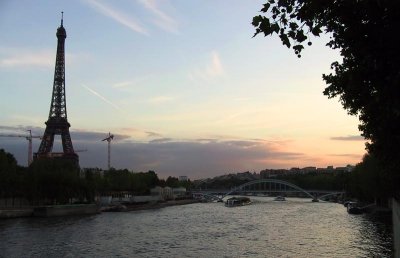 Seine At Dusk