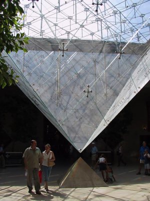 The Louvre Pyramid - bottom