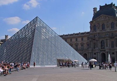 The Louvre Pyramid - Top