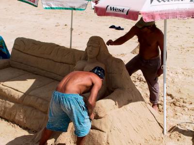 Sand Sculpture, Corralejo