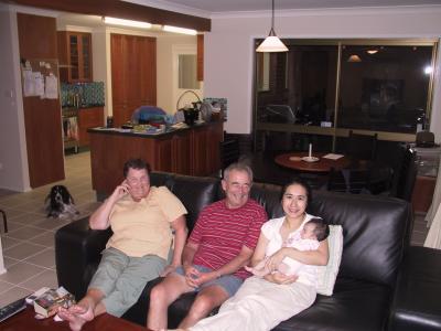 Gran and Papa's visit