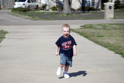 Baking Easter Cookies and Riding Tricycles
