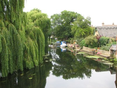 Canal scene, Gods.