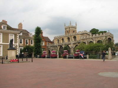 Huntingdon town square