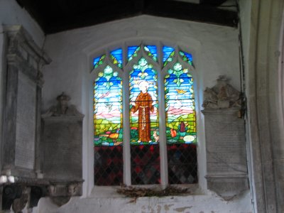 Stain glass, church Lt Samp