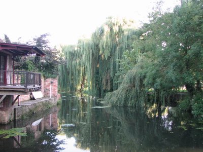 Canal scene, Gods.