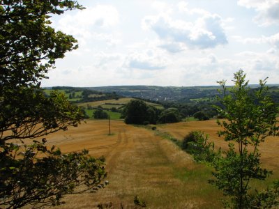 Views from the Fotheringhay castle mound