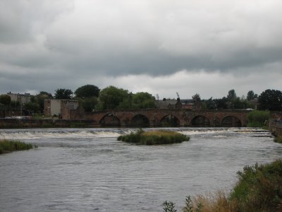 The 'Caul' and Devorgilla Bridge, Dumfries
