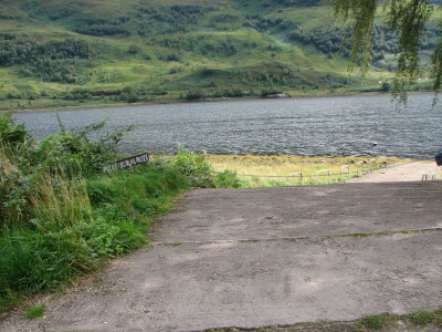 Duh, No vehicular access Loch Leven