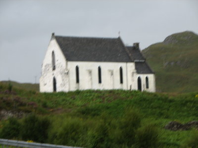 Closed Church on the A830