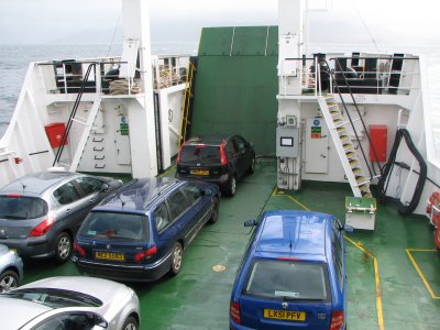 Ferry deck