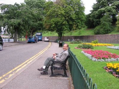 Taking a break in Inverness