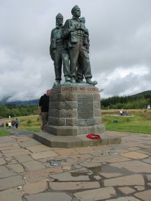 Commando Monument , Moorlands, Scotland