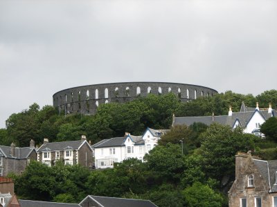 Unk. structure above Oban