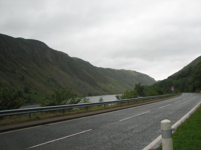 Hills over Loch Lochy