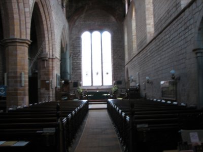 Inside Lanercost Priory