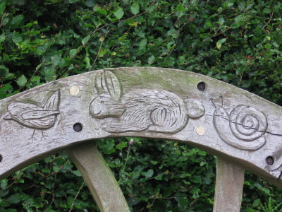 Road side bench