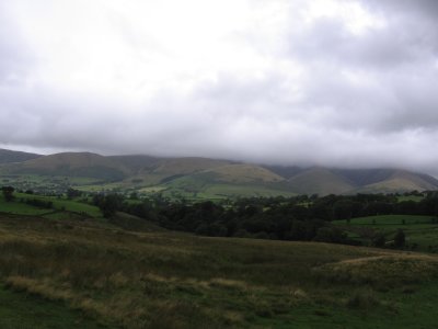 View from Bessiestown B&B, Cumbria