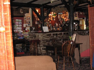 Moorcock Inn bar