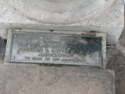 Metropolitan Drinking Fountain & Cattle Trough Assoc.