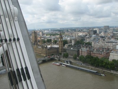 View from London Eye