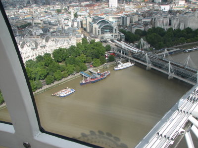 View from London Eye