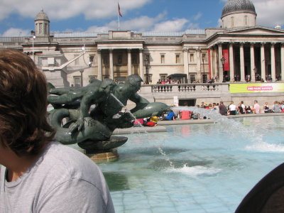 People watching