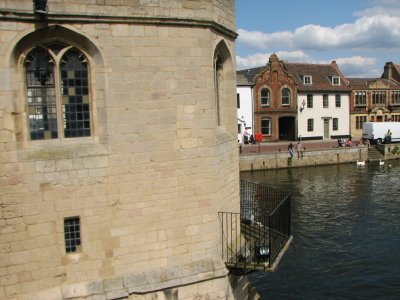 Close up of bridge chapel
