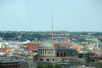  The Spire from the Guiness Brewery-The Gravity Bar