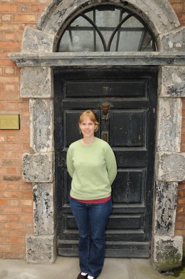 Laura at James Joyce Museum