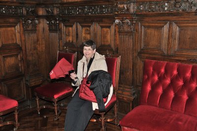 Glynda at Kylemore Abbey