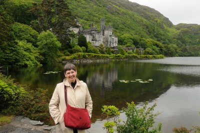 Glynda at Kylemore Abbey