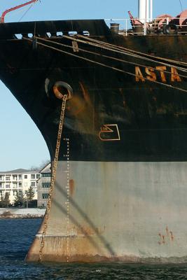 Asta, bow detail