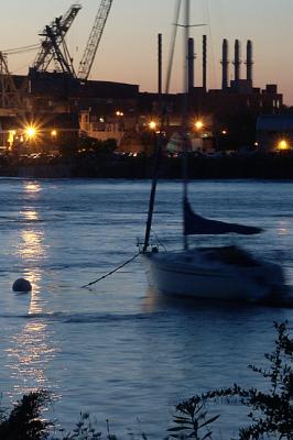 Shipyard, at Dusk