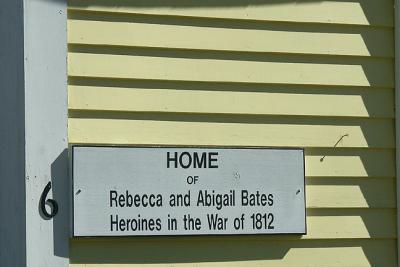 Bates House Sign