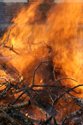 Burn Pile, at Full Heat