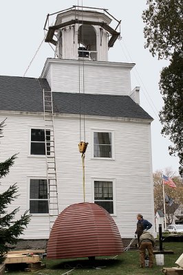 New Steeple, Ready to Lift