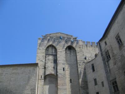 Section of the walls